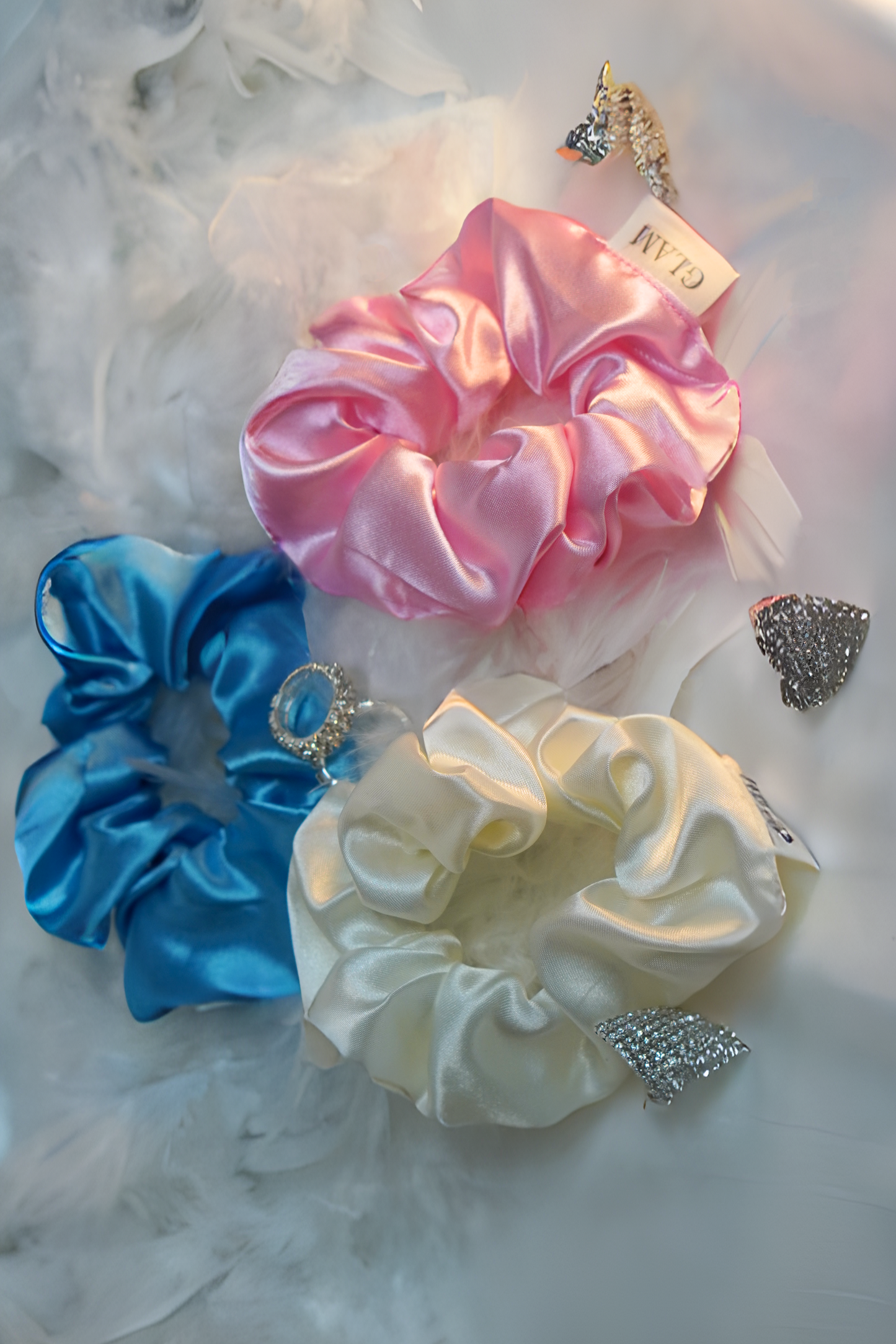 PACK: x2 Scrunchies Glam