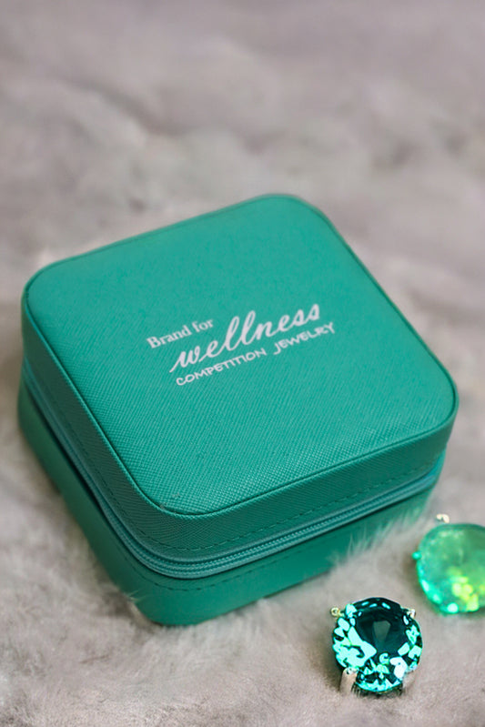 Joyero Glam Verde Menta Mini