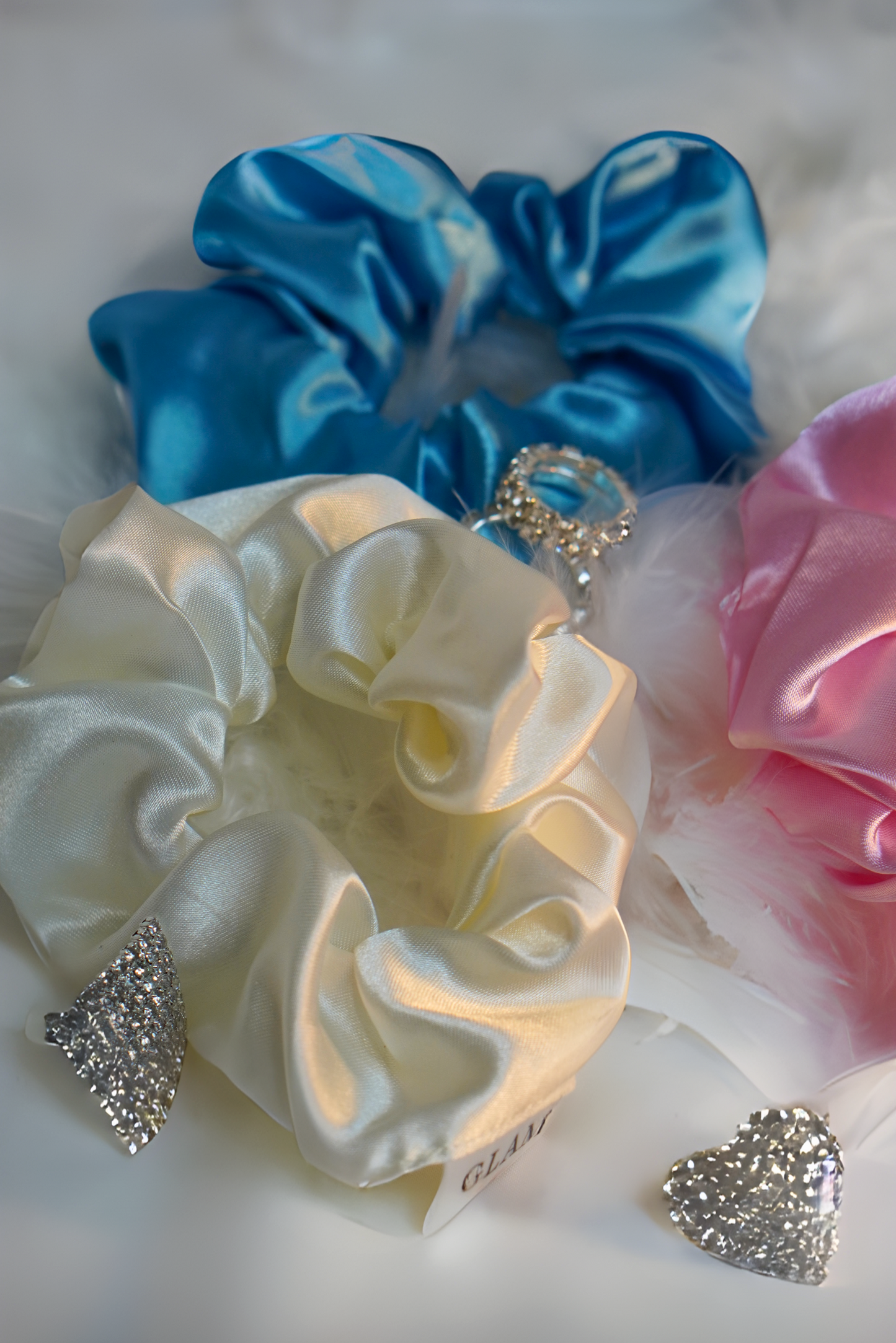 PACK: x2 Scrunchies Glam